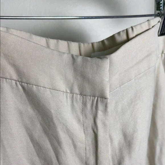 H&M Cream Wide-Leg High Waisted Pants - Picture 3 of 4
